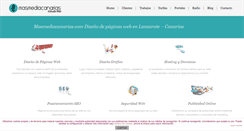 Desktop Screenshot of masmediacanarias.com